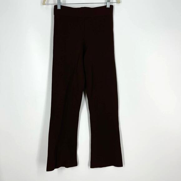 Zara Brown Wide Leg Leggings Women’s Size Medium - Picture 5 of 7